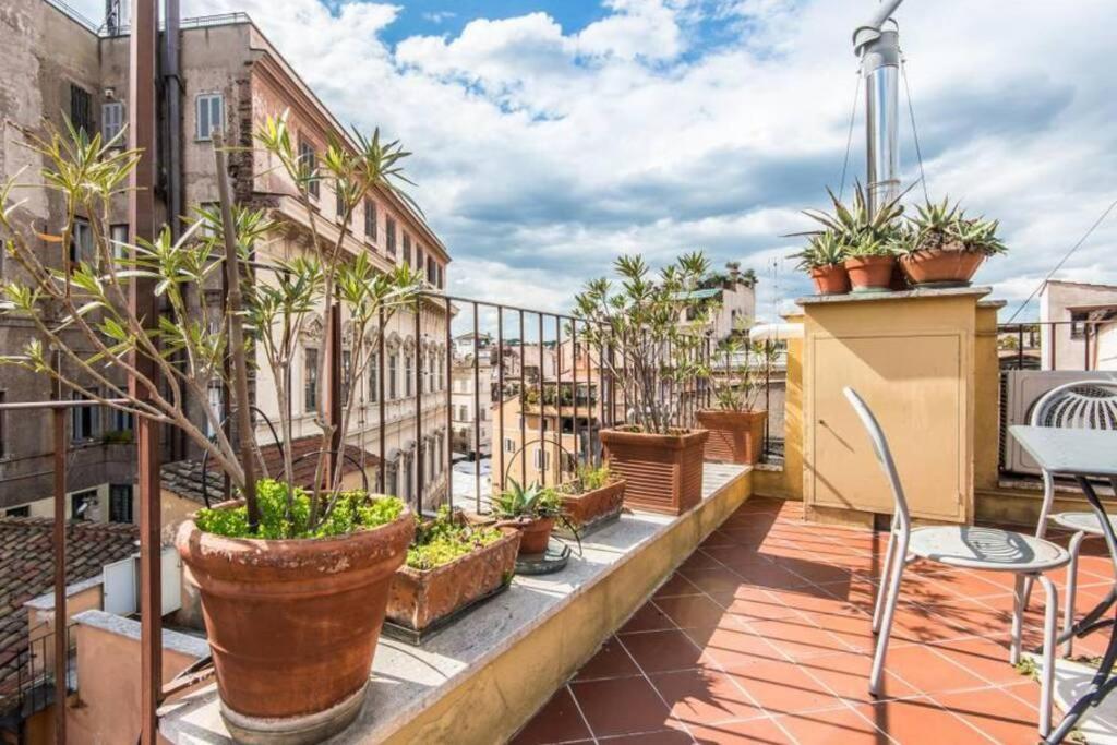 רומא Pallaro Terrace Apartment מראה חיצוני תמונה